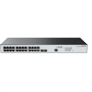 24 ports gigabit managed switch 2 uplink SFP port support ARP intrusion detection and IP source 26ports gigabit switch