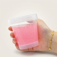 Kit de Slime de Cristal Premium con Tarro, Slime de Gelatina Colorido para Niños, Juguete Sensorial ASMR para Aliviar el Estrés, Slime Factory con Logotipo Personalizado