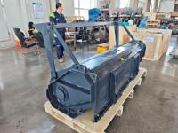 Broyeur forestier robuste pour chargeuse compacte, tête de broyage hydraulique pour projets de défrichage forestier