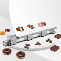 Nouvelle machine à enrober le chocolat de petite taille, en acier inoxydable, haute vitesse, pour studio de chocolaterie artisanale et usage en laboratoire (fruits)