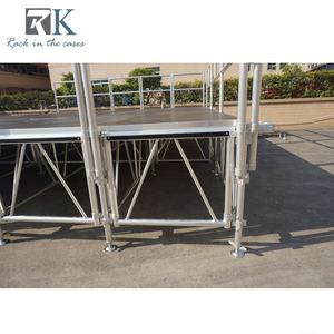 Plataforma de Escenario de Carga Pesada, Plataforma de Aluminio de Altura Ajustable - Product Image 4