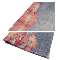 Jeans en Denim épais Vintage de haute qualité pour hommes Streetwear jambes droites lâches léger jambe large épissé usine en gros