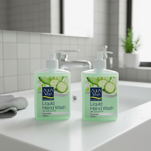 Jabón de manos líquido a base de químicos antisépticos AquaVera 500ml - Product Image 3