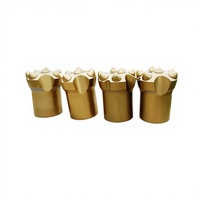 Forets de forage de roche REALON OEM en acier au carbone forgé, 11 degrés, 7 boutons, 34mm-40mm, forets coniques