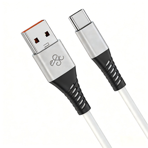Câble USB2.0 en silicone à charge rapide, USB-A vers USB-C, câble de charge rapide pour téléphone, compatible OPPO Xiaomi <span class=keywords><strong>Samsung</strong></span> - Product Image 4