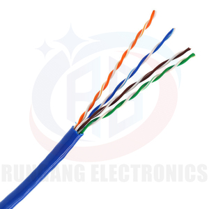 Mèo <span class=keywords><strong>5E</strong></span> Ngoài trời cáp đồng 24AWG 2pr 4PR PVC 0.5 <span class=keywords><strong>UTP</strong></span> 305M 1000ft <span class=keywords><strong>Cat5</strong></span> mèo <span class=keywords><strong>5E</strong></span> mèo 6A 100m vượt qua kiểm tra tinh khiết truyền thông cáp - Product Image 2