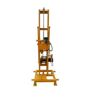 Small Folded Mode 80m Deep Soil Bore Well Drilling Machine