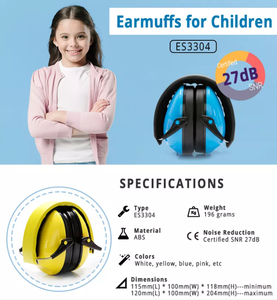 防音ノイズリダクションヘッドホン子供用聴覚保護イヤーマフイヤーディフェンダー睡眠用 - Product Image 6