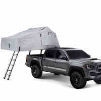 Offre Spéciale nouveau 4x4 accessoires de voiture en plein air tout-terrain Camping toile pliante tente de toit souple avec deux chambres pour l'été