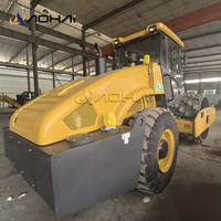 Compacteur vibrant à tambour simple/double AOHAI de 8 tonnes, neuf, avec moteur Changfa et pompe – Entretien facile, prix compétitif
