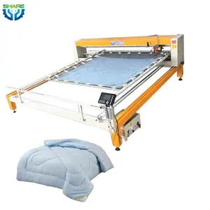 Kỹ thuật số công nghiệp đầu duy nhất máy vi tính Nệm Quilting Máy bỏ máy làm