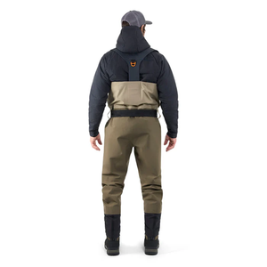 <span class=keywords><strong>Cuissardes</strong></span> de pêche à la mouche unisexe imperméables 4-5 couches OEM/ODM pour hommes, respirantes, avec <span class=keywords><strong>chaussettes</strong></span> intégrées, légères, pour la chasse - Product Image 4