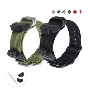 Beeflypower สายนาฬิกาไนลอนหลากสีสำหรับ <span class=keywords><strong>Casio</strong></span> Gd GA G สายผ้าแคนวาสแนวสปอร์ตหรูหราคุณภาพสูง - Product Image 3