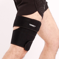 Manchon de Compression ajustable pour entorse de cuisse, gaine pour le tragus, les muscles du bois et de la cuisse, vente en gros, 1 pièce