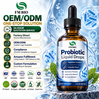 Gouttes liquides probiotiques, complément alimentaire pour la santé intestinale et le bien-être quotidien, étiquette privée OEM, gouttes liquides probiotiques