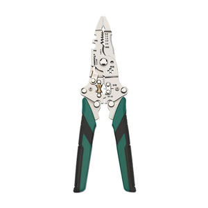 Alicates de Punta Fina Multifuncionales Tuosen, Pelacables Plegables, Acero con Alto Contenido de Carbono de 22 AWG, Mango Antideslizante - Product Image 1