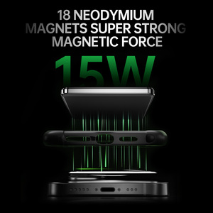 Batería <span class=keywords><strong>Externa</strong></span> Magnética de 10000mAh en Tendencia 2026, Carga Rápida de 15W, Cuerpo de Aluminio con Pantalla LED para <span class=keywords><strong>iPhone</strong></span> - Product Image 5