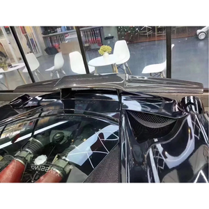 Alerón trasero de fibra de carbono para <span class=keywords><strong>Ferrari</strong></span> <span class=keywords><strong>488</strong></span> 458 Italia Spider Base 2 puertas Coupe 2011 - 2016 - Product Image 5