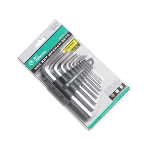 Penggong Hex Key Wrench Set 9pcs Metric L Type Industrial Grade Tool - Product Image 1