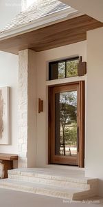 Porte coulissante en bois massif, porte en bois pour balcon et salon, isolation phonique, résistance à l'humidité, vente directe d'usine, porte d'entrée - Product Image 2