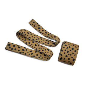 Terbaru kustom macan tutul salju dan coklat Cheetah Cetak panjang pita resistensi 100*4cm pinggul lingkaran Booty pita olahraga - Product Image 5