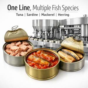 Línea <span class=keywords><strong>de</strong></span> Procesamiento <span class=keywords><strong>de</strong></span> Atún y Sardinas Enlatadas Personalizada, Equipo Completo <span class=keywords><strong>de</strong></span> Enlatado, Máquina <span class=keywords><strong>de</strong></span> Producción <span class=keywords><strong>de</strong></span> Latas <span class=keywords><strong>de</strong></span> Pescado para Fábrica <span class=keywords><strong>de</strong></span> Mariscos - Product Image 4