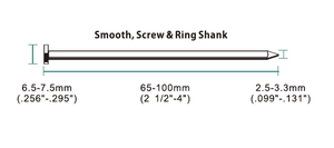 Luftpistola-Spulen nagel pistole CN55, CN70, CN80, CN90, CN100 - Product Image 6