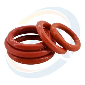 LongCheng individualisierbarer meistverkaufter Silikon-O-Ring CE-zugelassener durchsichtiger farbiger RUBBER-Silikon-O-Ring in Lebensmittelqualität