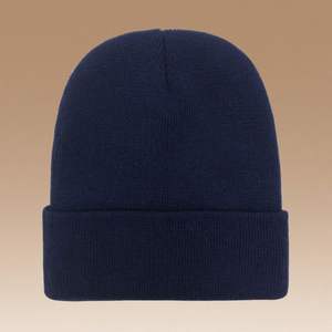 Custom Logo Soft Knitted <b>Hat</b> for Men Women Warm Winter <b>Hats</b> Acrylic Knit Cuffed Beanie Cap Unisex Promotion Gift - Product Image 2