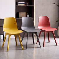 Ensemble de 6 chaises de salle à manger de haute qualité, chaise de patio en plastique, chaise longue et canapé pour hôtel