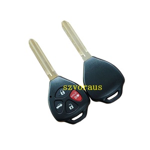 Chất Lượng Cao Thay Thế Cho Toyota <span class=keywords><strong>4</strong></span> Nút Chìa Khóa Xe Bìa Mà Không Có Logo Toy43 Chìa Khóa Xe Phụ Kiện Szvoraus Bán Buôn - Product Image 1