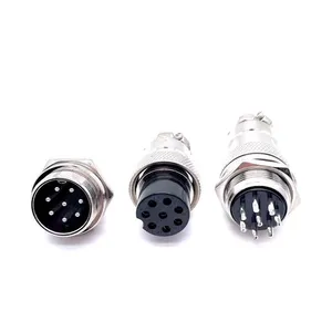 Soulin Aviation Plug M12 Métal Fil Connecteur Socket Gx12 Gx16 4pin 8Pin Mâle Femelle Aviat Connecteur Pour Clavier Mécanique Diy