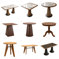 Meubles de restaurant commerciaux personnalisés, ensembles de tables et de chaises, canapés en cuir et chaises en rotin, pour les cafés et les restaurants