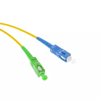 Câble de raccordement SC APC OEM d'usine, cordon de raccordement en fibre optique SC pour solution réseau, 1 cœur, 2 cœurs