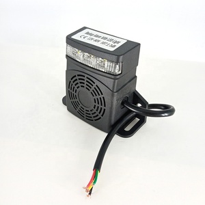 Bocina de Reversa de 12-36V, Bocina Trasera de 24V para Camiones, Alarma de Advertencia, Sirena LED, Bocina Impermeable, Tweeter de Plástico de 15W - Product Image 2