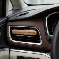 Diffuseur de parfum de voiture ultrasonique de luxe en gros, mini-diffuseur d'arôme pour voiture à clipser sur grille d'aération
