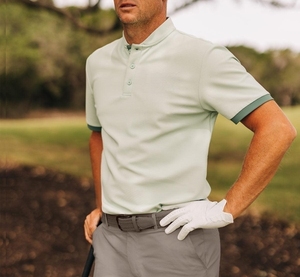 Anti-Static Microfiber <strong>Golf</strong> Polo Lightweight Breathable Sport Tee Soft Touch Performance <strong>Golf</strong> Shirts <strong>Apparel</strong> - Product Image 2