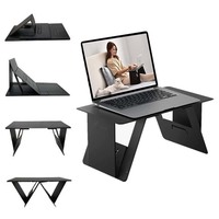 Table pliante compacte pour lit, dortoir, ultra-légère, fine, portable, multifonctionnelle, support pour ordinateur portable – Offre Spéciale