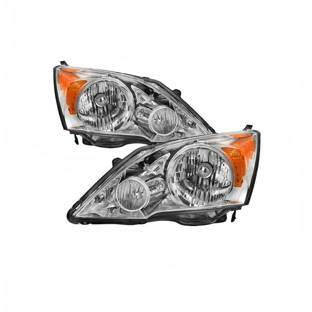 Headlight Headlamp Set Body Kit Replacement for Honda CRV 2007 2008 2009 2010 2011 2pcs American Version