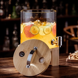 <span class=keywords><strong>Verre</strong></span> de <span class=keywords><strong>pichet</strong></span> de bière de seau de vin de Borosilicate d'accessoires de barre <span class=keywords><strong>avec</strong></span> le <span class=keywords><strong>robinet</strong></span> d'acier inoxydable - Product Image 5