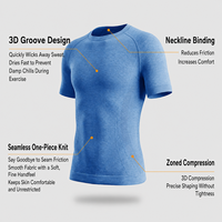 Camiseta de Lana Merino para Hombre y Mujer, Ligera, Transpirable, Suave y Elástica, para Senderismo, Running y Actividades al Aire Libre