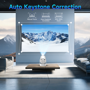 Proyector Inteligente BT Air Mouse 720P HY300 Pro Plus 290 ANSI con Decodificación 8K, Android 14, WiFi 6, BT5.4, <span class=keywords><strong>Cine</strong></span> <span class=keywords><strong>en</strong></span> Casa Portátil Integrado - Product Image 3