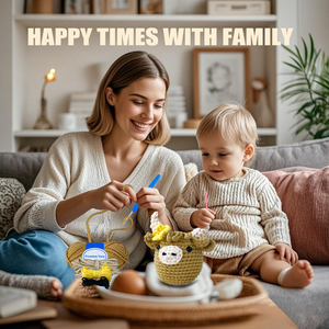 Kit <span class=keywords><strong>de</strong></span> démarrage pour crochet <span class=keywords><strong>de</strong></span> vache des Highlands, tutoriel vidéo détaillé, guide illustré, matériaux <span class=keywords><strong>de</strong></span> qualité supérieure, ensemble cadeau artisanal tout-en-un - Product Image 6