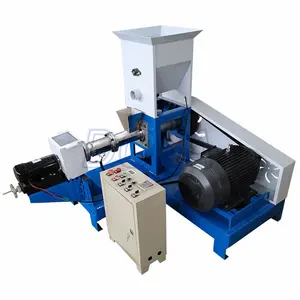 Máquina para fabricar pellets de alimentación de peces, extrusora de comida para perros para alimentación de ganado