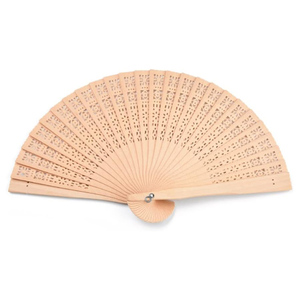 Abanico Plegable de Madera Grabado Personalizado, Abanicos Personalizados para Bodas, Cumpleaños, Decoración de Fiestas de Bebés, Regalos para Invitados - Product Image 3
