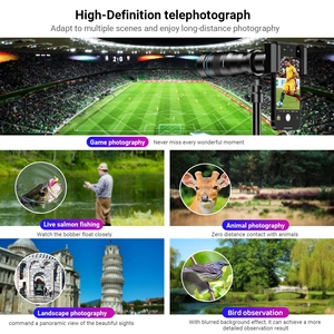Objectif de caméra téléobjectif zoom <span class=keywords><strong>36x</strong></span> <span class=keywords><strong>Apexel</strong></span> pour smartphone iPhone série 17 - Product Image 2
