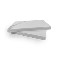 Panneau en mousse PVC haute densité imperméable 122*244 15mm avec film laminé, service de découpe pour la décoration intérieure