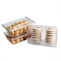 Lot de 2 paquets de 50 kg de biscuits croustillants aux pêches du Zhejiang, super snacks, pâtisserie chinoise, fruits secs, biscuits transparents en vrac pour la pâtisserie