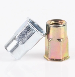 Chất lượng cao M3 M4 M5 M6 M8 M10 SS304 chèn Nut giảm đầu bán Hex loại thép không gỉ A2 bên trong Hex đinh tán NUT - Product Image 4