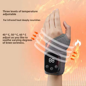 Appareil de physiothérapie arthrite soulagement de la douleur enveloppement articulaire ceinture de Massage pied poignet orthèse électrique chauffée genou masseur avec Vibration - Product Image 5